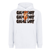 White game day game day game day basketball Heavyweight Hoodie - MaliasSmallBusiness