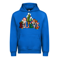 Cobalt believe christmas and santa Urban Hoodie - AdoDesignShop