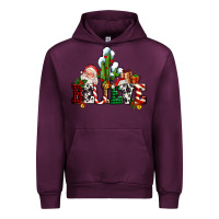 Mauve Wine believe christmas and santa Urban Hoodie - AdoDesignShop