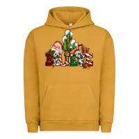 Pigment Peanut Butter believe christmas and santa Urban Hoodie - AdoDesignShop