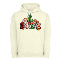 Pigment Pistachio believe christmas and santa Urban Hoodie - AdoDesignShop