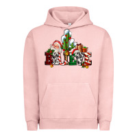 Pigment Salmon believe christmas and santa Urban Hoodie - AdoDesignShop