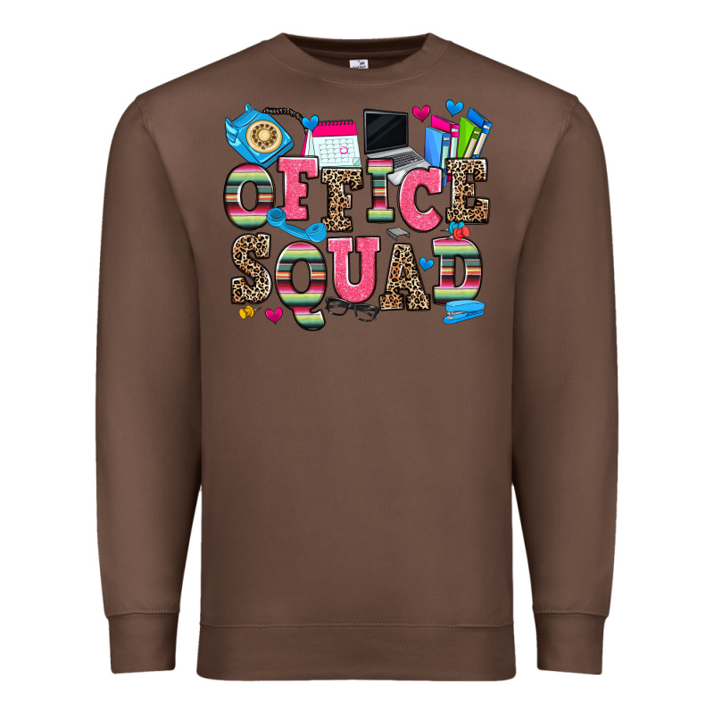 Office Squad Premium Sweatshirt by Zillion Design Studio | Teevron