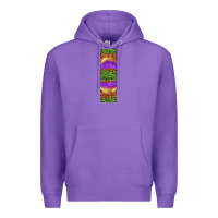 Purple halloween leopard Premium Hoodie - BundleAndBundleShop