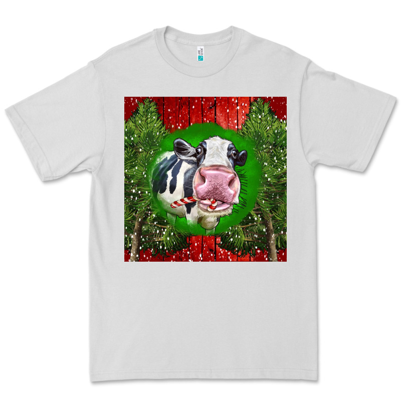 Christmas Holstein Premium Tee by LillyAllenDesigns | Teevron