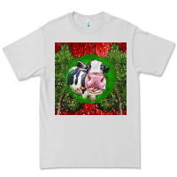 Dove Grey christmas holstein Premium Tee - LillyAllenDesigns