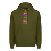 Army Green halloween leopard Premium Hoodie - BundleAndBundleShop