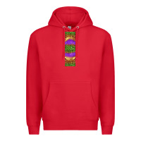 Red halloween leopard Premium Hoodie - BundleAndBundleShop