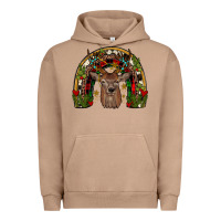 Pigment Burro deer rainbow Urban Hoodie - JahusDesignShop