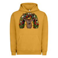 Pigment Peanut Butter deer rainbow Urban Hoodie - JahusDesignShop
