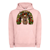 Pigment Salmon deer rainbow Urban Hoodie - JahusDesignShop