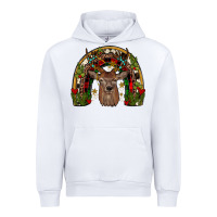 White deer rainbow Urban Hoodie - JahusDesignShop