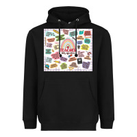 Black teacher daily affirmations Heavyweight Hoodie - MaliasSmallBusiness