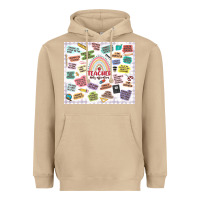 Mushroom teacher daily affirmations Heavyweight Hoodie - MaliasSmallBusiness