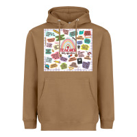 Toasted Coconut teacher daily affirmations Heavyweight Hoodie - MaliasSmallBusiness