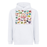 White teacher daily affirmations Heavyweight Hoodie - MaliasSmallBusiness