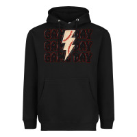 Black game day game day baseball Heavyweight Hoodie - MaliasSmallBusiness