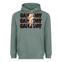 Sage game day game day baseball Heavyweight Hoodie - MaliasSmallBusiness