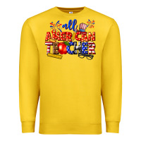 Lemon all american teacher Premium Sweatshirt - texasbilliewilder