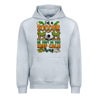 Heather Grey i'm a soccer mom we don't do that keep calm thing Urban Hoodie - Jasminsmagicworld
