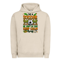 Pigment French Oak i'm a soccer mom we don't do that keep calm thing Urban Hoodie - Jasminsmagicworld