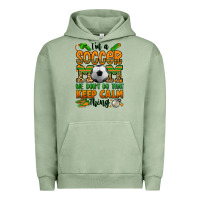 Pigment Oil Green i'm a soccer mom we don't do that keep calm thing Urban Hoodie - Jasminsmagicworld