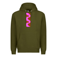 Army Green halloween pink pen wraps Premium Hoodie - BundleAndBundleShop