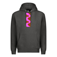 Charcoal Heather halloween pink pen wraps Premium Hoodie - BundleAndBundleShop