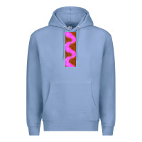 Colony Blue halloween pink pen wraps Premium Hoodie - BundleAndBundleShop