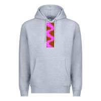 Heather Grey halloween pink pen wraps Premium Hoodie - BundleAndBundleShop