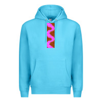 Ocean Blue halloween pink pen wraps Premium Hoodie - BundleAndBundleShop