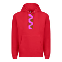 Red halloween pink pen wraps Premium Hoodie - BundleAndBundleShop