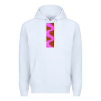 White halloween pink pen wraps Premium Hoodie - BundleAndBundleShop