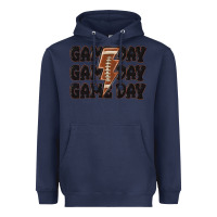 Navy game day game day game day basketball Heavyweight Hoodie - MaliasSmallBusiness