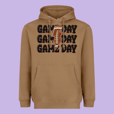Heavyweight Hoodie game day game day game day basketball