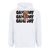 White game day game day game day basketball Heavyweight Hoodie - MaliasSmallBusiness