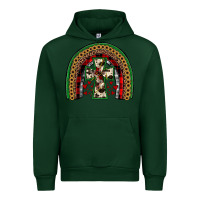 Forest Green cross rainbow Urban Hoodie - JahusDesignShop