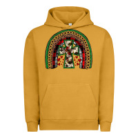 Pigment Peanut Butter cross rainbow Urban Hoodie - JahusDesignShop