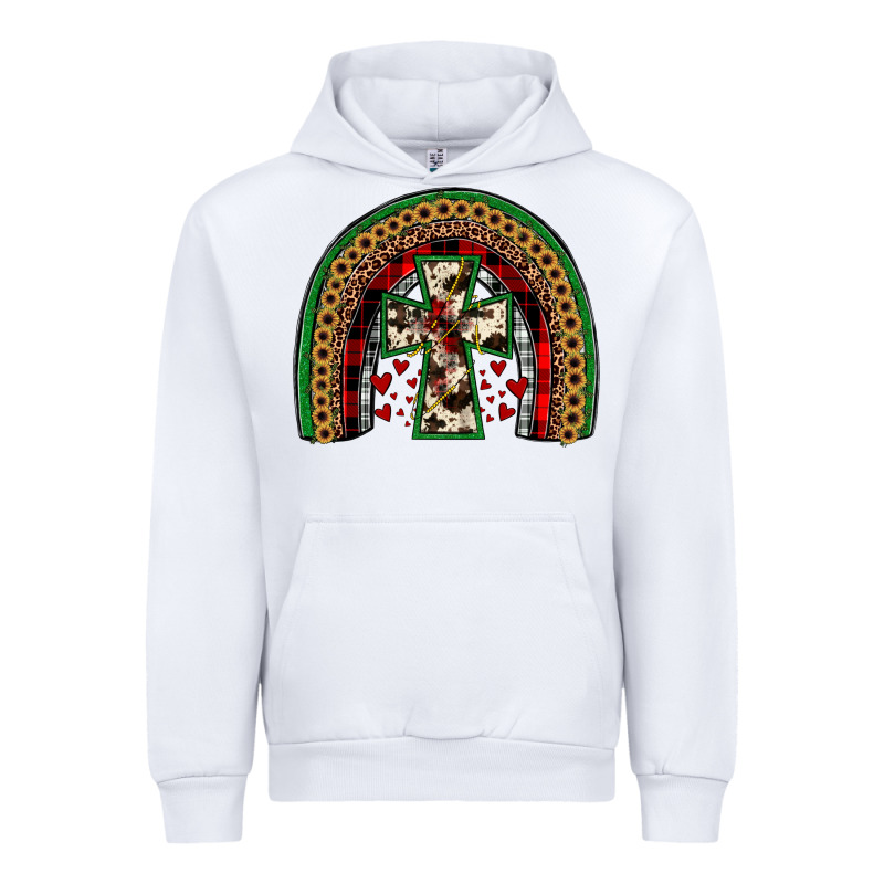 Cross Rainbow Urban Hoodie by JahusDesignShop | Teevron