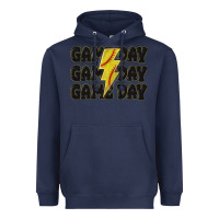 Navy game day game day game day softball Heavyweight Hoodie - MaliasSmallBusiness