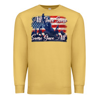 Antique Gold all gave some some gave all tbw Premium Sweatshirt - texasbilliewilder