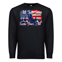 Black all gave some some gave all tbw Premium Sweatshirt - texasbilliewilder