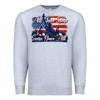 Heather Grey all gave some some gave all tbw Premium Sweatshirt - texasbilliewilder