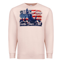 Pale Pink all gave some some gave all tbw Premium Sweatshirt - texasbilliewilder