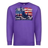 Purple all gave some some gave all tbw Premium Sweatshirt - texasbilliewilder