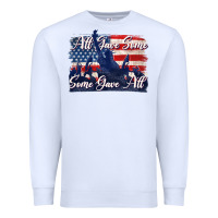 White all gave some some gave all tbw Premium Sweatshirt - texasbilliewilder