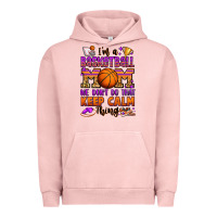 Pigment Salmon i'm a baskeball mom we don't do that keep calm thi Urban Hoodie - Jasminsmagicworld