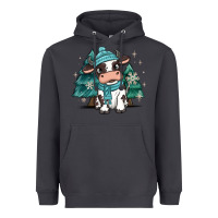 Smoke winter i'm udderly freezing baby cow Heavyweight Hoodie - MaliasSmallBusiness
