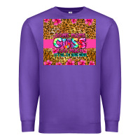 Purple some moms cuss too much it's me i'm some moms Premium Sweatshirt - Zillion Design Studio