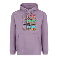 Lavender wife life mom life best life Heavyweight Hoodie - MaliasSmallBusiness